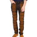 American Apparel Unisex Moon Beam/Almost Black Tie-Dye Cotton Twill Pants
