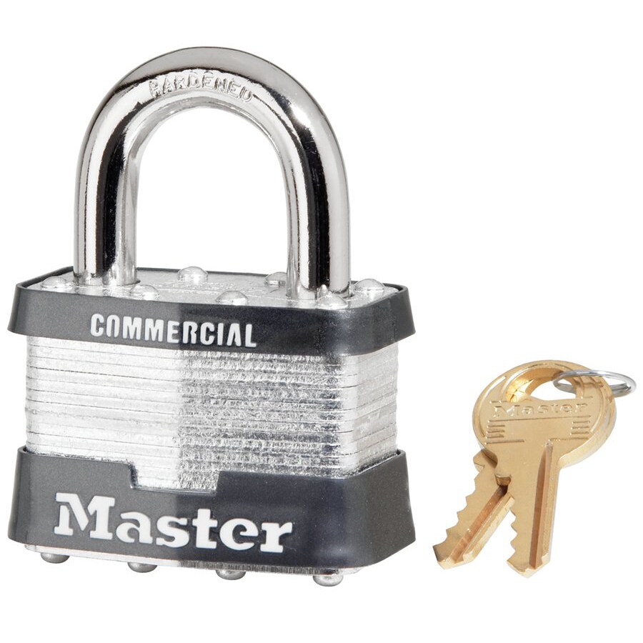 Master Lock 4-pin Tumbler Safety Padlock 