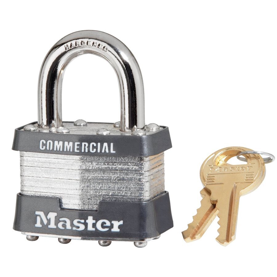 Master Lock 4-Pin Tumbler Safety Padlock