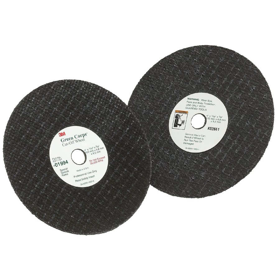 3M 4inch Green Corps Cutoff Wheel 14008269 Shopping