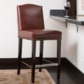 Christopher Knight Home Bolton Brown Bonded Leather Counter Stool