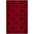 Hand-tufted Westport Red Wool Rug (3'6 x 5'6)