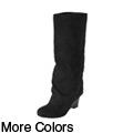 Glaze by Adi Women's Faux Suede Tall Boots