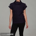 Carducci Women's Marled Yarn Tab Sleeve Tunic Sweater FINAL SALE