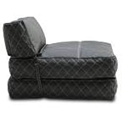Austin Black Bean Bag Chair Bed - 14015012 - Overstock.com Shopping ...