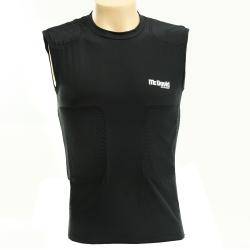 McDavid Men's Black Sleeveless Body Shirt-Image