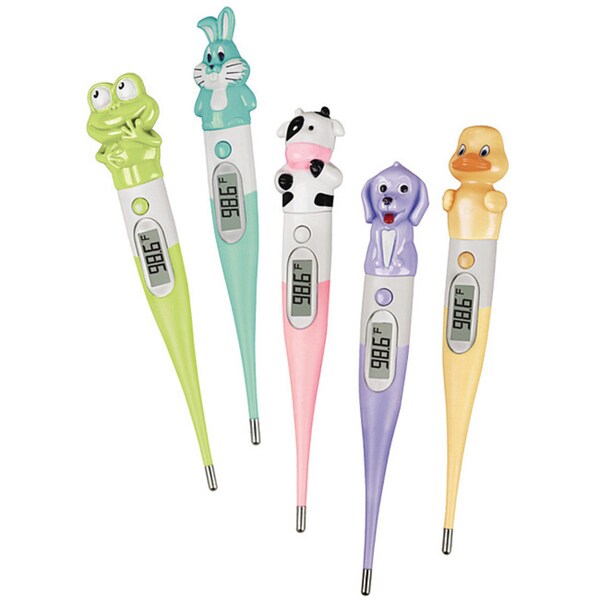 Veridian Healthcare 08-375 Pediapets Thermometers 5-pc Set