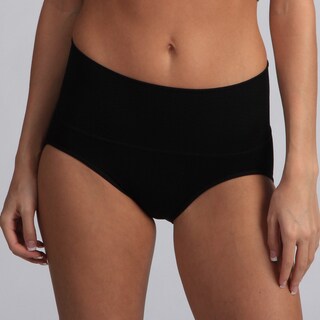 Jennifer Intimates Women's Black Butterfly Boyshorts