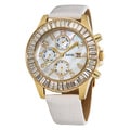 August Steiner Women's Swiss Quartz Baguette Bezel Watch