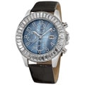 August Steiner Women's Swiss Quartz Baguette Bezel Watch