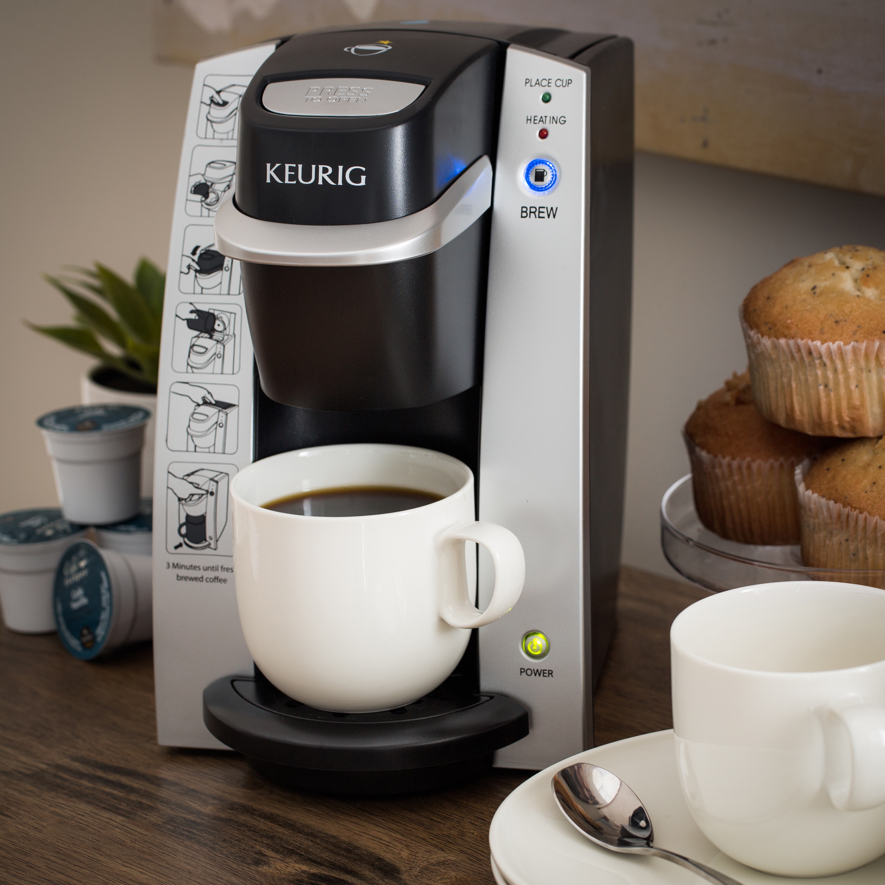 New Keurig Commercial Gourmet Instant Coffee Maker SingleCup Brewing