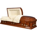 Star Legacy's Poplar Deluxe Wood Casket