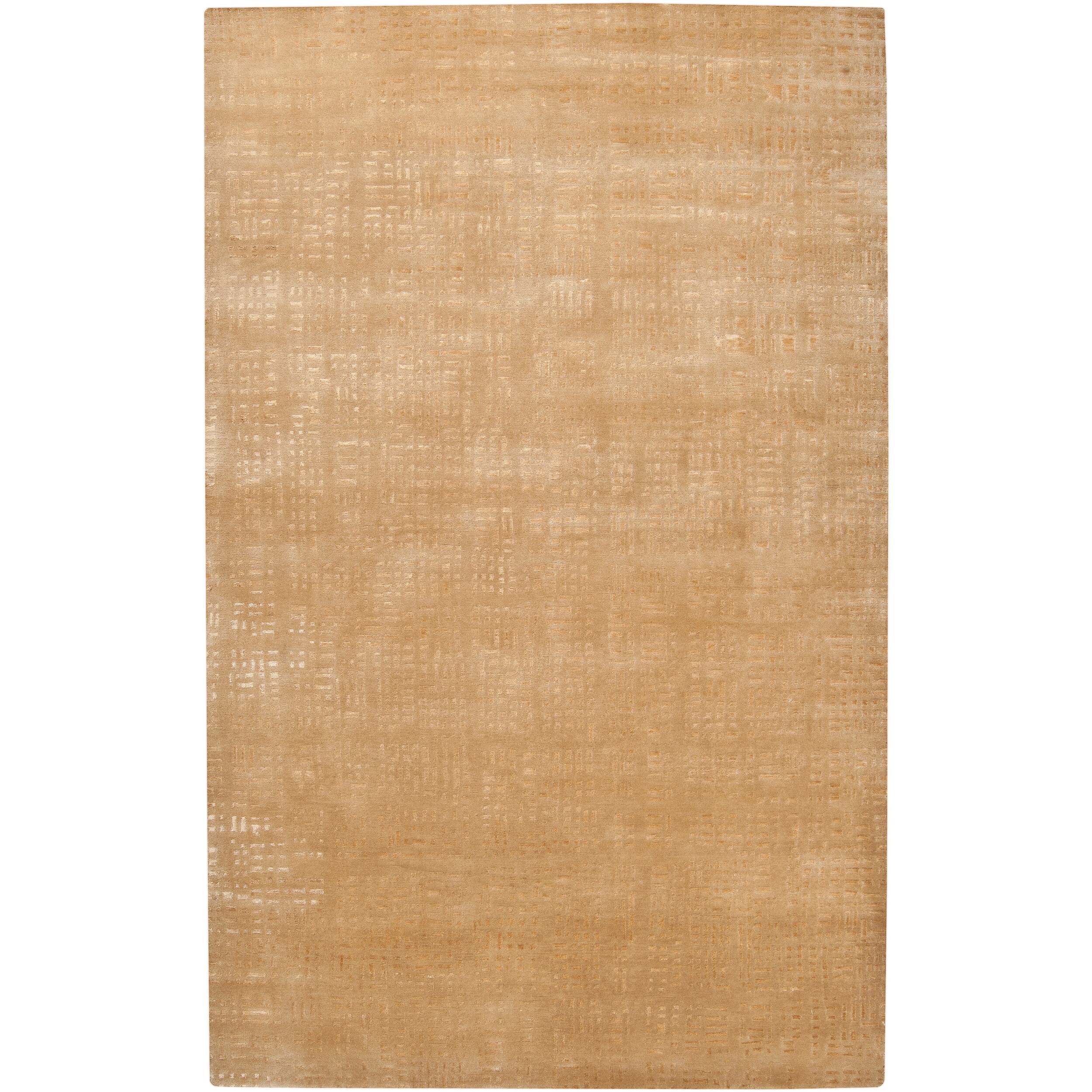 Julie Cohn Hand Knotted Armour Abstract Design Wool Rug (8' x 11')
