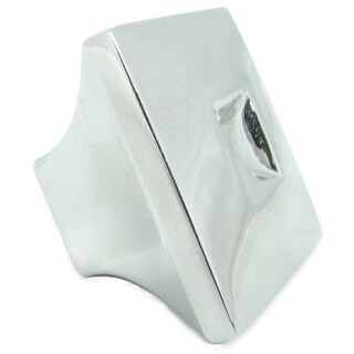 Stone Mill Hardware 'Spade' Polished Chrome Cabinet Knobs (Pack of 5)