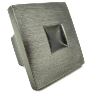 Stone Mill Hardware 'Spade' Weathered Nickel Cabinet Knobs (Pack of 5)