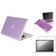 INSTEN Purple Keyboard Shield/ LCD Protector/ Laptop Case Cover for Apple MacBook Pro