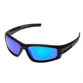 Chilis Men's 'Solvent' Polarized Wrap Sunglasses