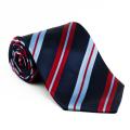 Platinum Ties Men's 'Blue Contrast' Necktie