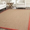 Dream Natural Fiber Rust Sisal Rug (8' x 10')