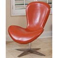 Christopher Knight Home Modern Orange PU Chair
