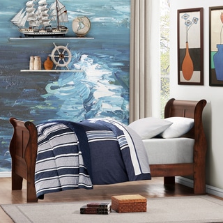 Compare Price TRIBECCA HOME Canterbury Louis Phillip Cherry Twin-size Sleigh Bed