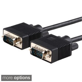 5-foot Black Premium VGA 15-pin M/M Monitor Cable
