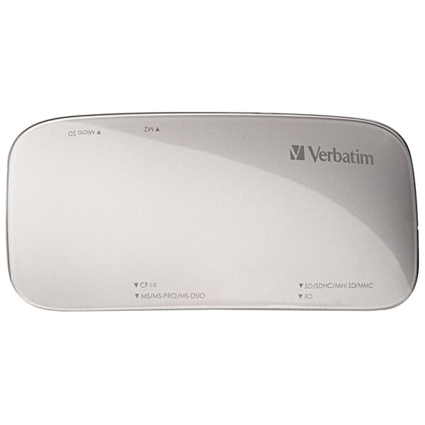 Verbatim Universal Card Reader, USB 3.0 - Silver