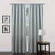 Lush Decor Blue-Stripe Haru 84-Inch Curtain Panel