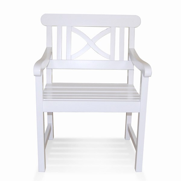 Bradley Eco-friendly Outdoor Wood Arm Chair