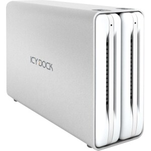 Icy Dock MB662USEB-2S-1 DAS Array - 2 x HDD Supported - 6 TB Supporte