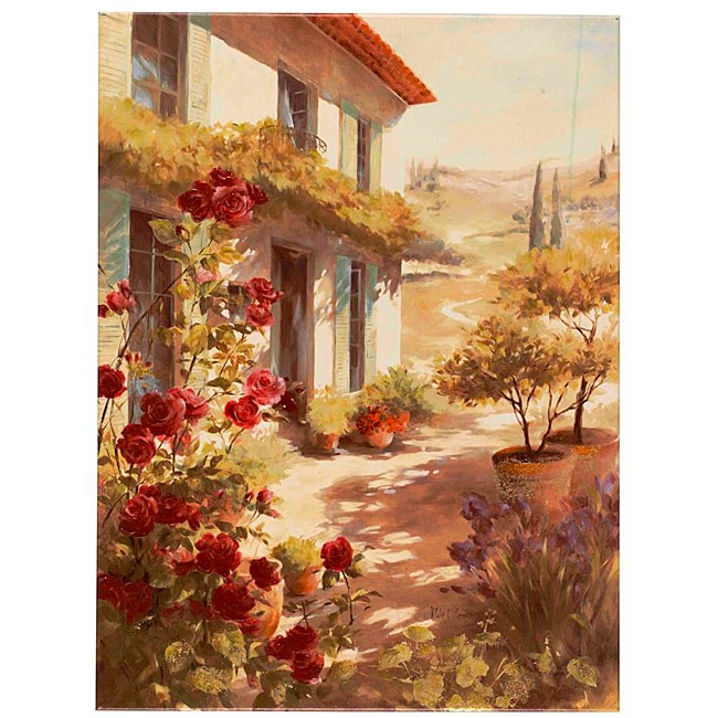 Fabrice de Villeneuve's 'A Dream of Summer' Giclee Canvas Art
