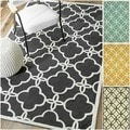 Handmade Luna Easy Care Trellis Rug (7'6 x 9'6)