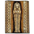 DonnieAnn African Adventure Brown Pharaoh Area Rug (5'x7')