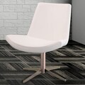 Christopher Knight Home Modern White Leather Chair
