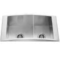 VIGO 36-inch Topmount Stainless Steel 12 Gauge Double Bowl Kitchen Sink