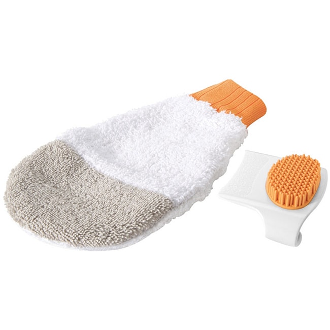Safety 1st Cradle Cap Care Kit (WhiteAge recommendations Newborn to one (1) yearIncludes one (1) terry cloth mitt, one (1) 2 in 1 comb/brushMachine wash and line dry the mitt, wash the comb/brush in hot soapy water and drip dryDual sided mitt to apply sh