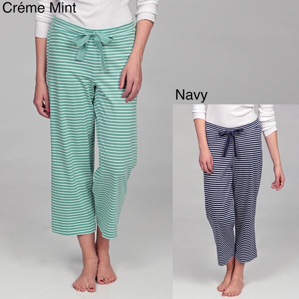 women's plus size capri pajama pants