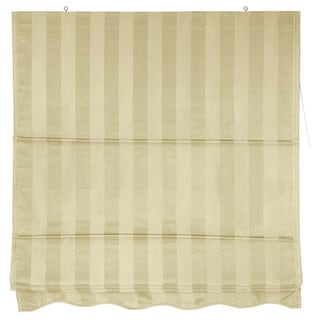 Striped Roman Shade (72 in. x 72 in.)(China)