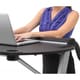 Exerpeutic 990 High-Capacity Work and Fitness Desk Station Treadmill