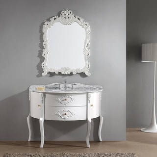 Buy Online Virtu USA Abigail 48-inch Single Sink Bathroom Vanity Set