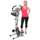 Exerpeutic Folding Pulse Monitor Magnetic Upright Bike