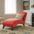 Bella Orange-Paprika Chaise