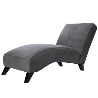 Bella Charcoal Grey Chaise