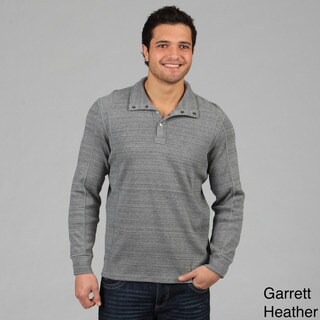Calvin Klein Men's Button Collar Knit Sweater