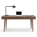 64-inch Solid Wood Desk