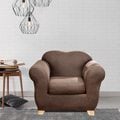 Sure Fit Stretch Leather 2-Piece Chair Slipcover