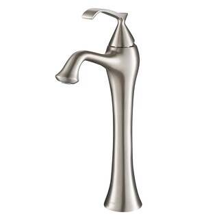 Kraus Ventus Single Lever Vessel Faucet Brushed Nickel
