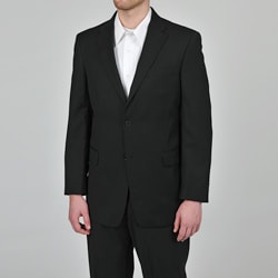 Tommy Hilfiger Men's Trim Fit Black Suit Jacket-Image