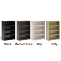 Mayline CSII 36-inch Wide All Steel 4-Shelf Bookcase
