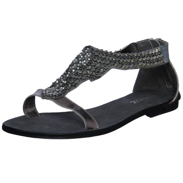 Matisse Women's 'Jada' Pewter Sandals FINAL SALE - Overstock ...
